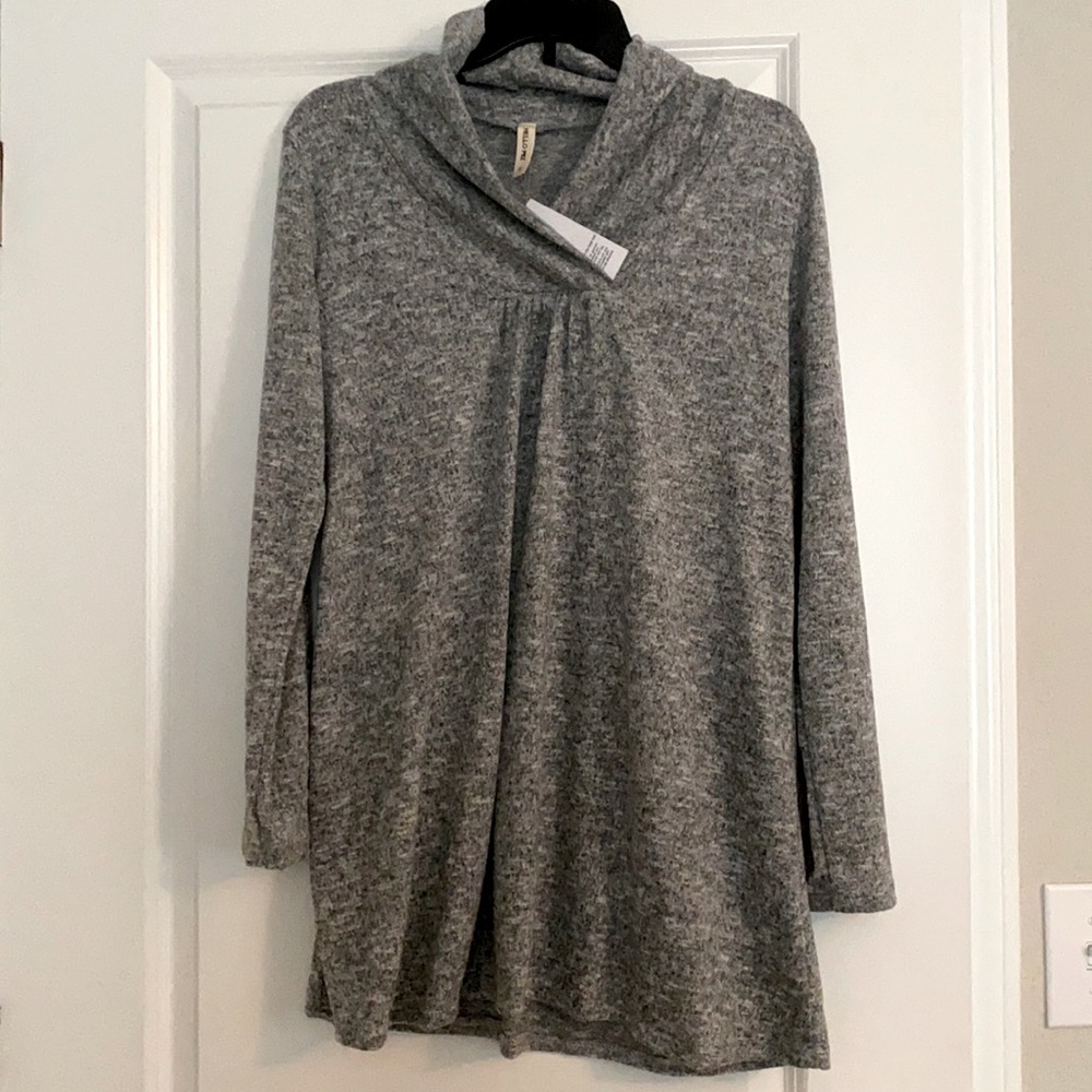 Gray Maternity Dress